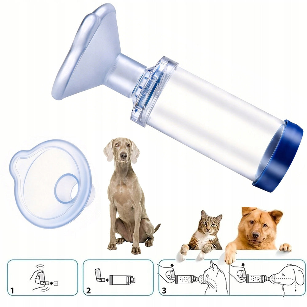 Cat and Small Dog Inhaler with 2 Masks - Medicine Set Medical device no