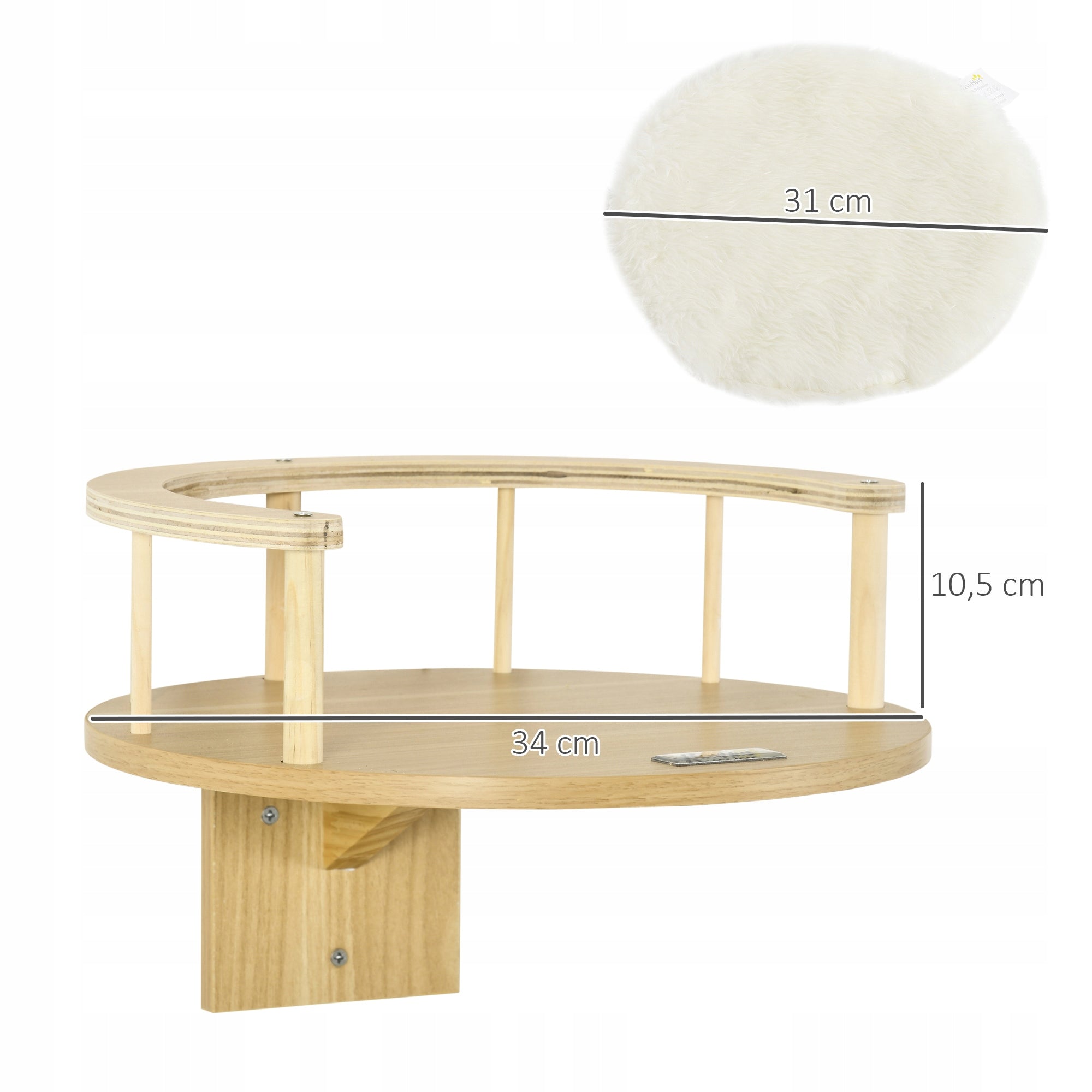 Cat bed with border and pillows Manufacturer code T3323P370012-1