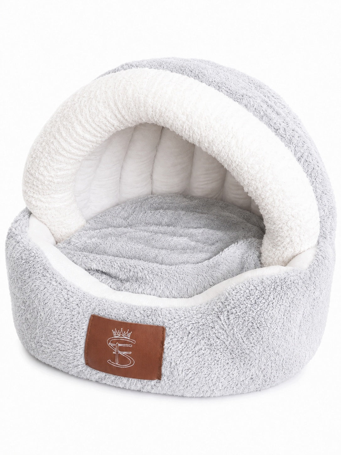 Cat dog bed KOKON with visor GREY booth bedding small dog Packaging status original