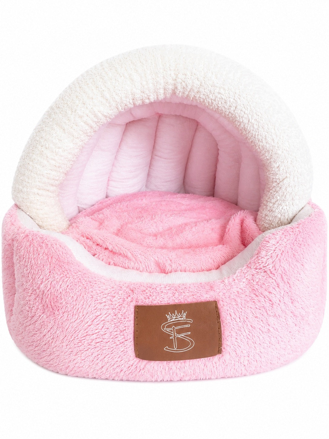 Cat dog bed KOKON with visor PINK booth bedding small dog Packaging status original