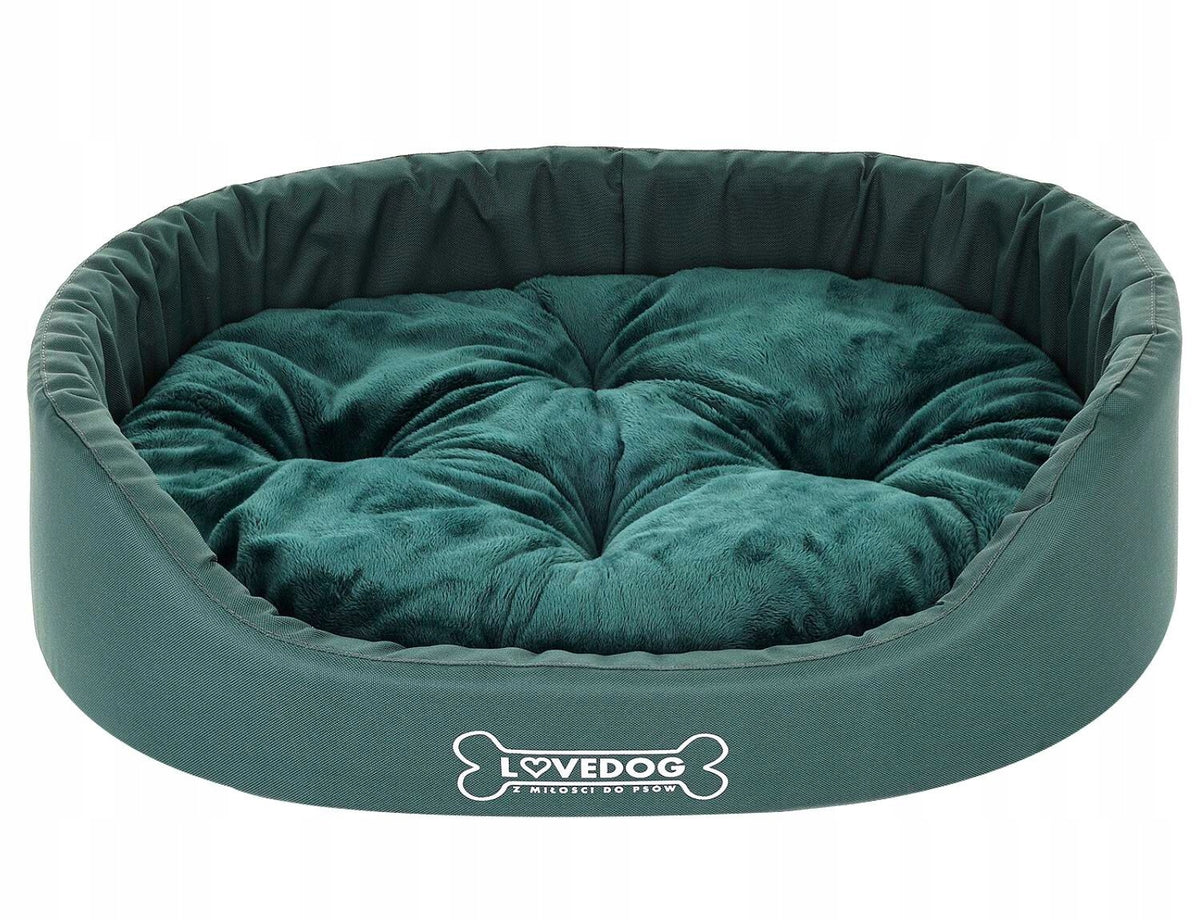 Cat dog bed Polish PRODUCT bedding couch playpen Lovedog S 50x40 Manufacturer code Kojec-Royal-butelkowa-zielen-S