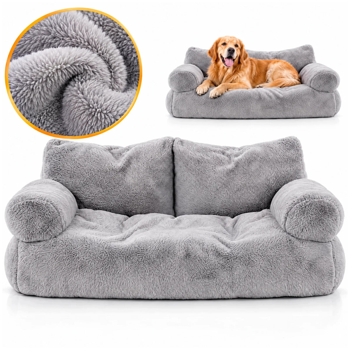 Cat dog bed couch sofa bed removable cover large XL