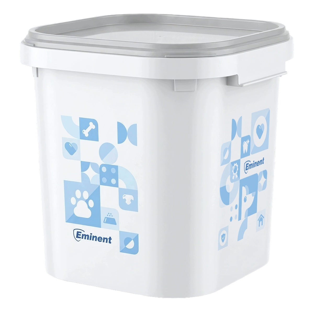 Cat dog food container Eminent 15kg 35L airtight for dry food PP