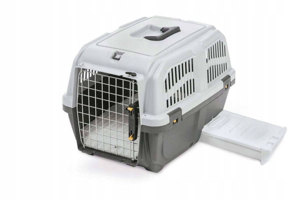 Cat dog transporter Skudo 3 CAT with litter box IATA 40x39x60cm to 24kg 2524