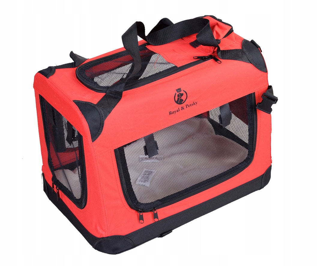 Cat dog transporter carry bag M 58x44x40 cm Royal&Petsky Manufacturer code DK2-01