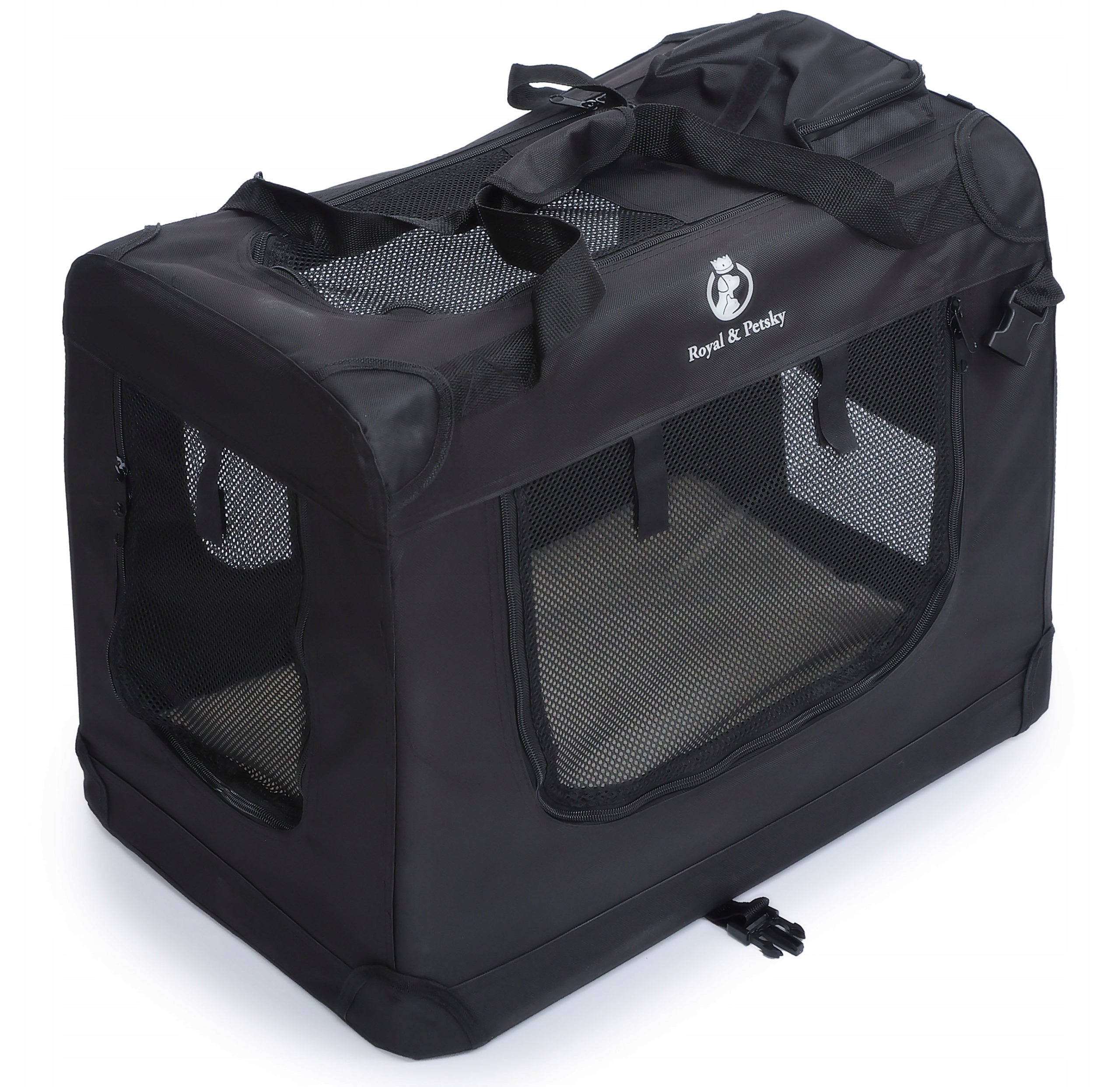 Cat dog transporter carry bag r. M 58x44x40 cm Royal&Petsky Packaging status original