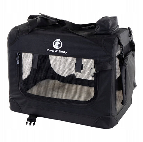 Cat dog transporter carry bag r. M 58x44x40 cm Royal&Petsky