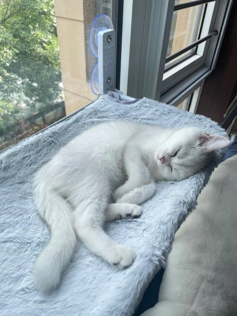 Cat hammock for the window – bed 45×30, FOR EVERY PURR! SIEMIEC Manufacturer code 5903682320594