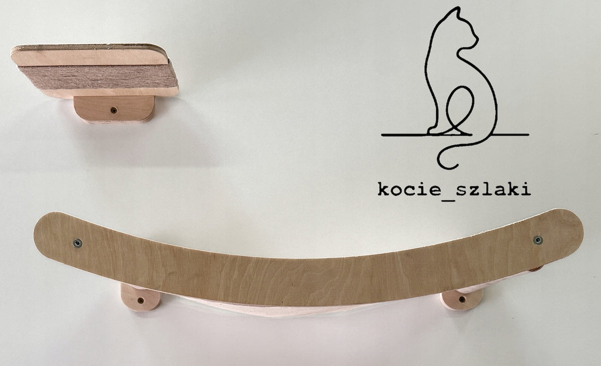 Cat hammock on the wall 50x30 cm - bed, kitten, wall hammock Manufacturer code Własny produkt