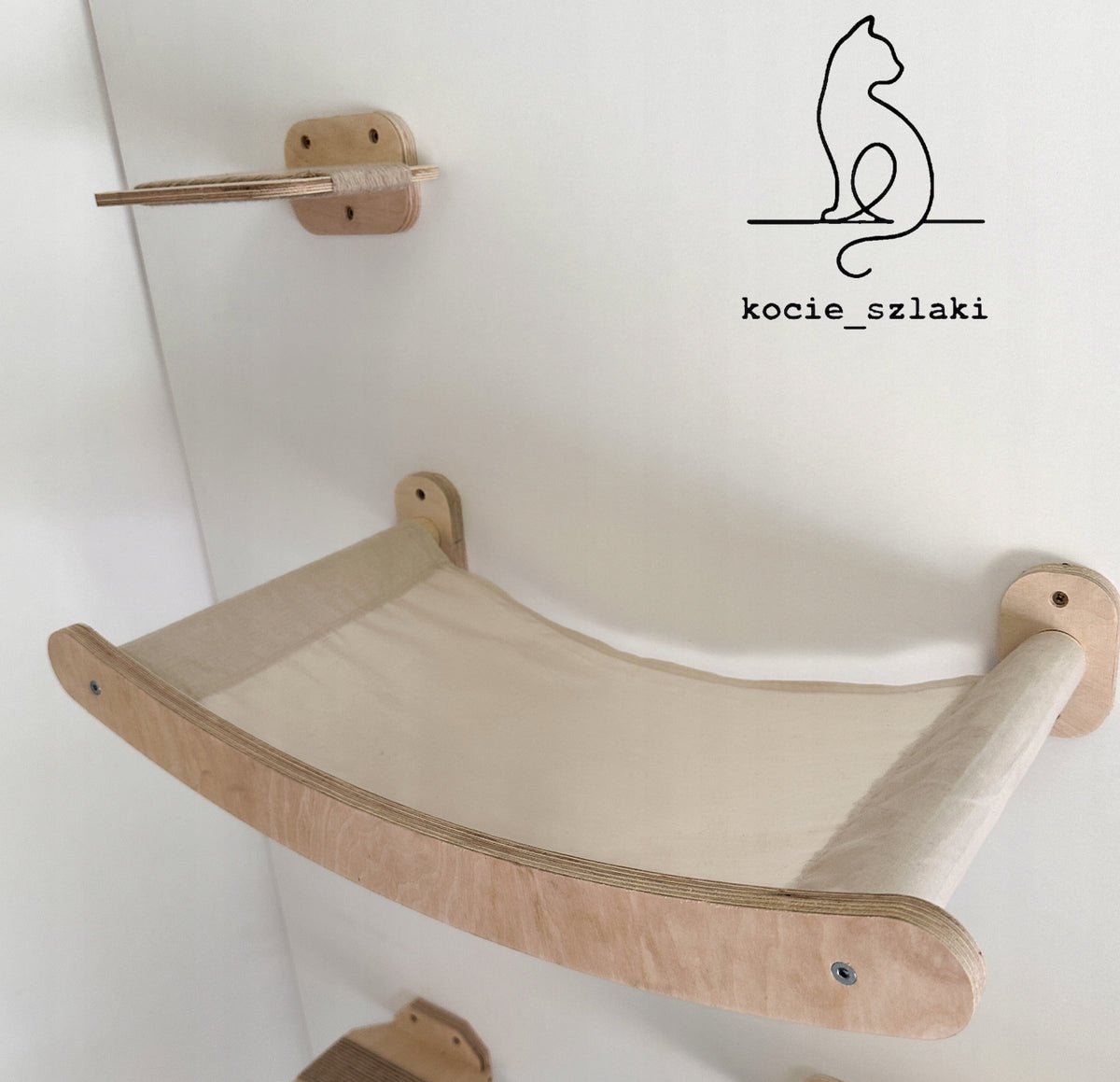 Cat hammock on the wall 50x30 cm - bed, kitten, wall hammock Packaging status original