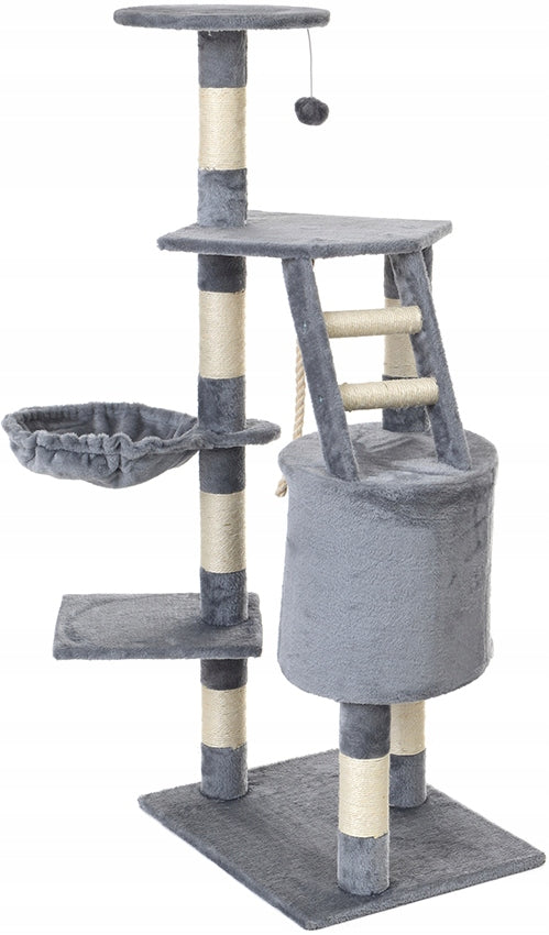 Cat scratcher FUNFIT tower cottage rope sisal ladder 120 cm Height (cm) 101 - 160 cm
