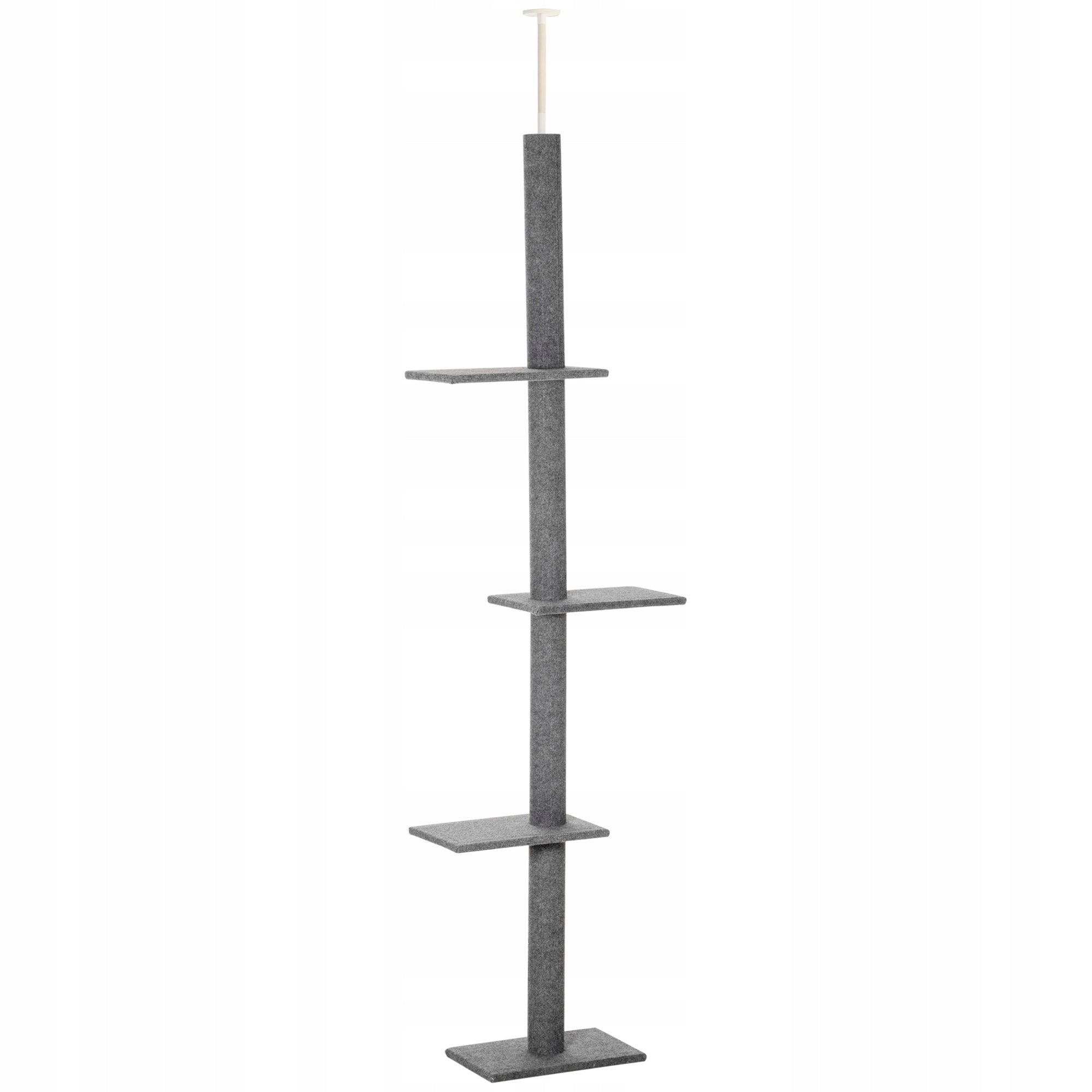 Cat scratcher, climbing tree, height adjustable, 43x27x228-260cm