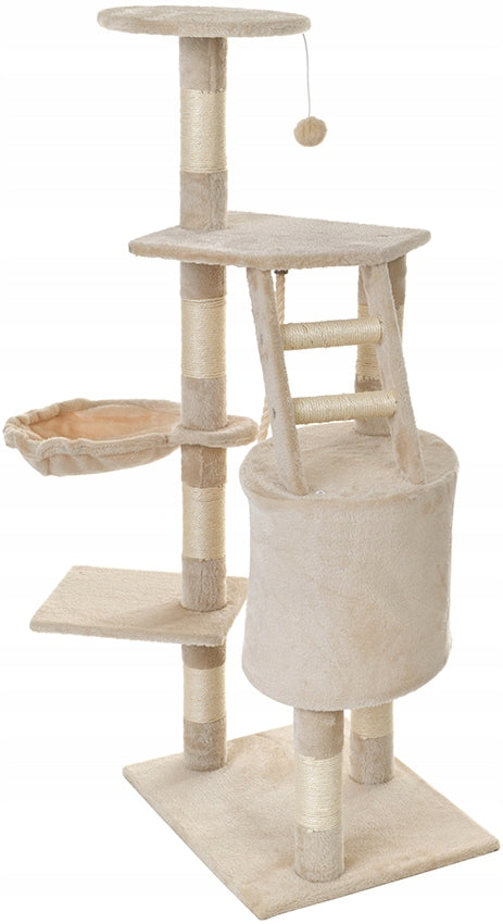Cat scratcher tower bed post Funfit Home&Office 120 cm Color beige