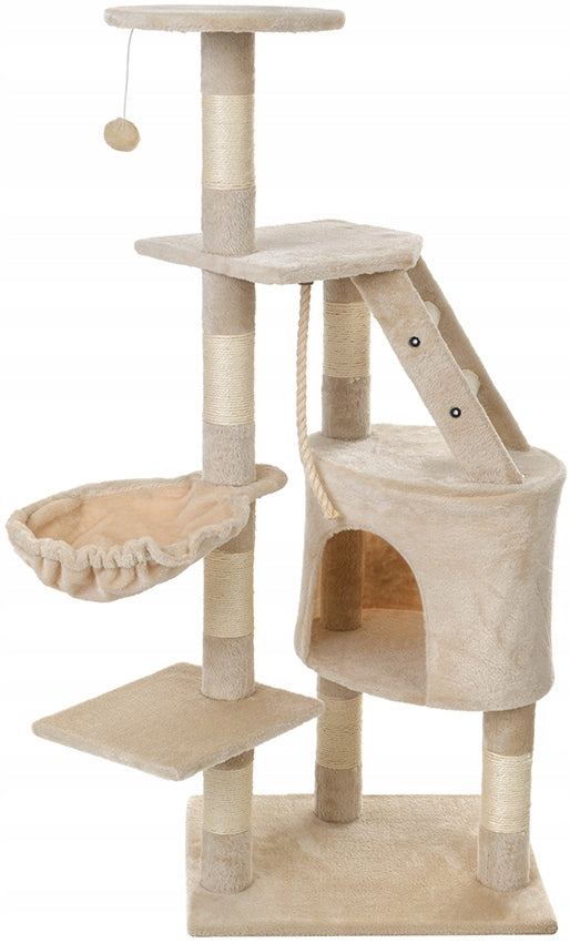 Cat scratcher tower bed post Funfit Home&Office 120 cm Trade name DRAPAK 5 POZIOMÓW FUNFIT