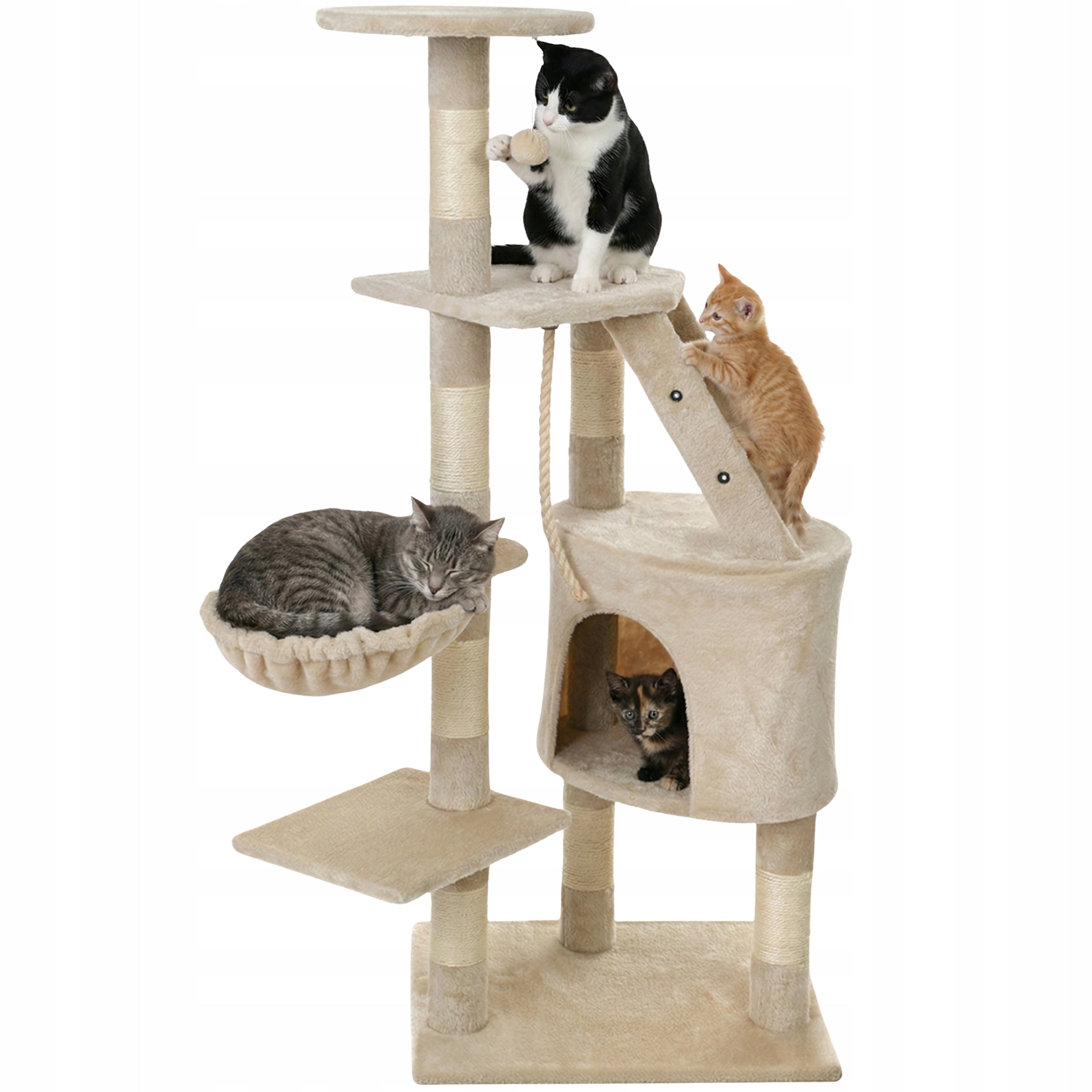 Cat scratcher tower bed post Funfit Home&Office 120 cm