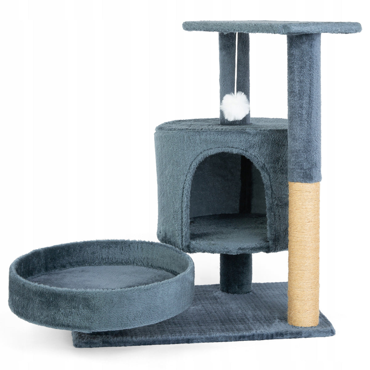 Cat scratcher tree tower bed post cat booth cottage SIZAL