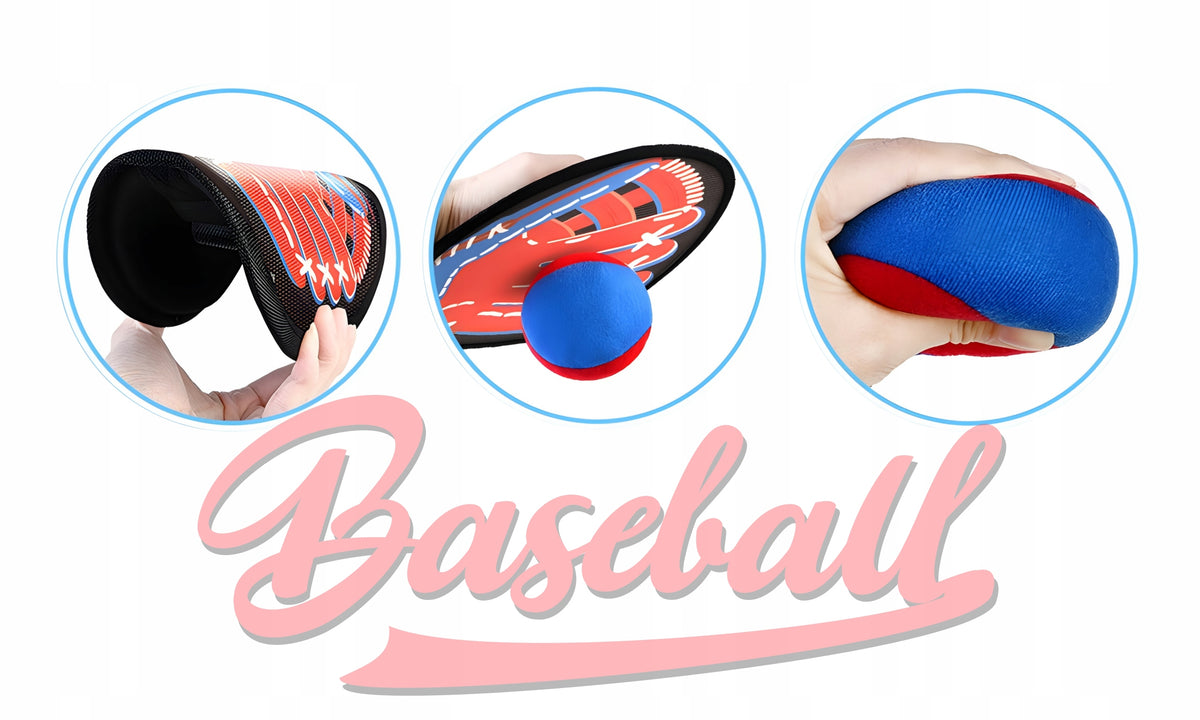 Catchball Set of 2 x Shield + 2 Balls Training Gloves for Baseball Paw Manufacturer code 29464