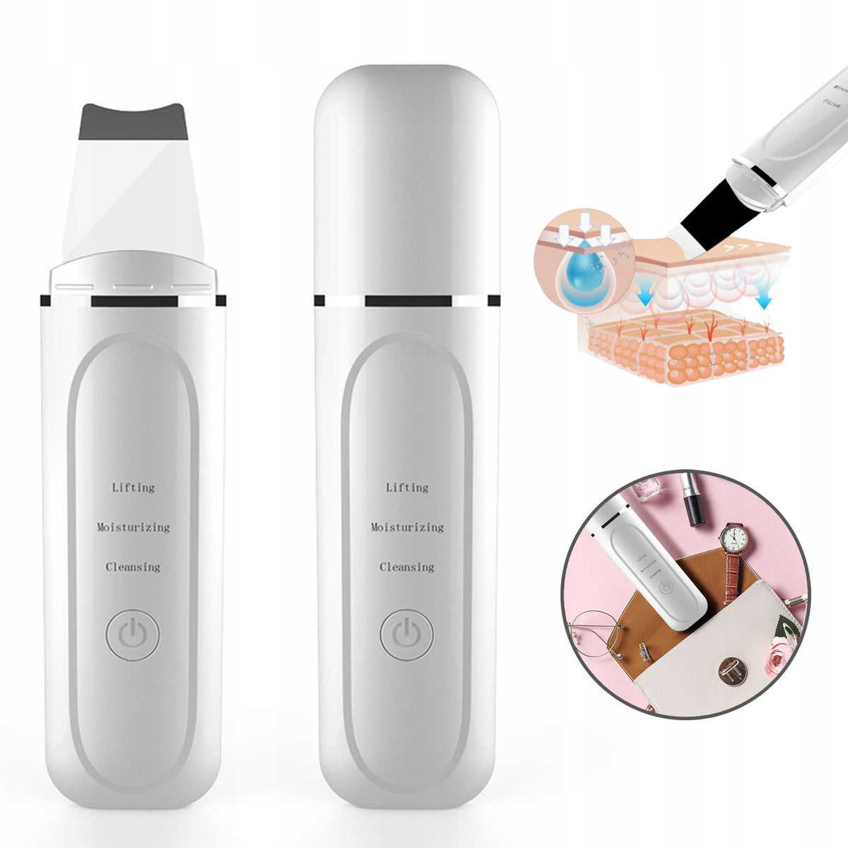 Cavitation Peeling 3 FUNCTIONS SONOPHORESIS IONTOPHORESIS EMS 1.5W