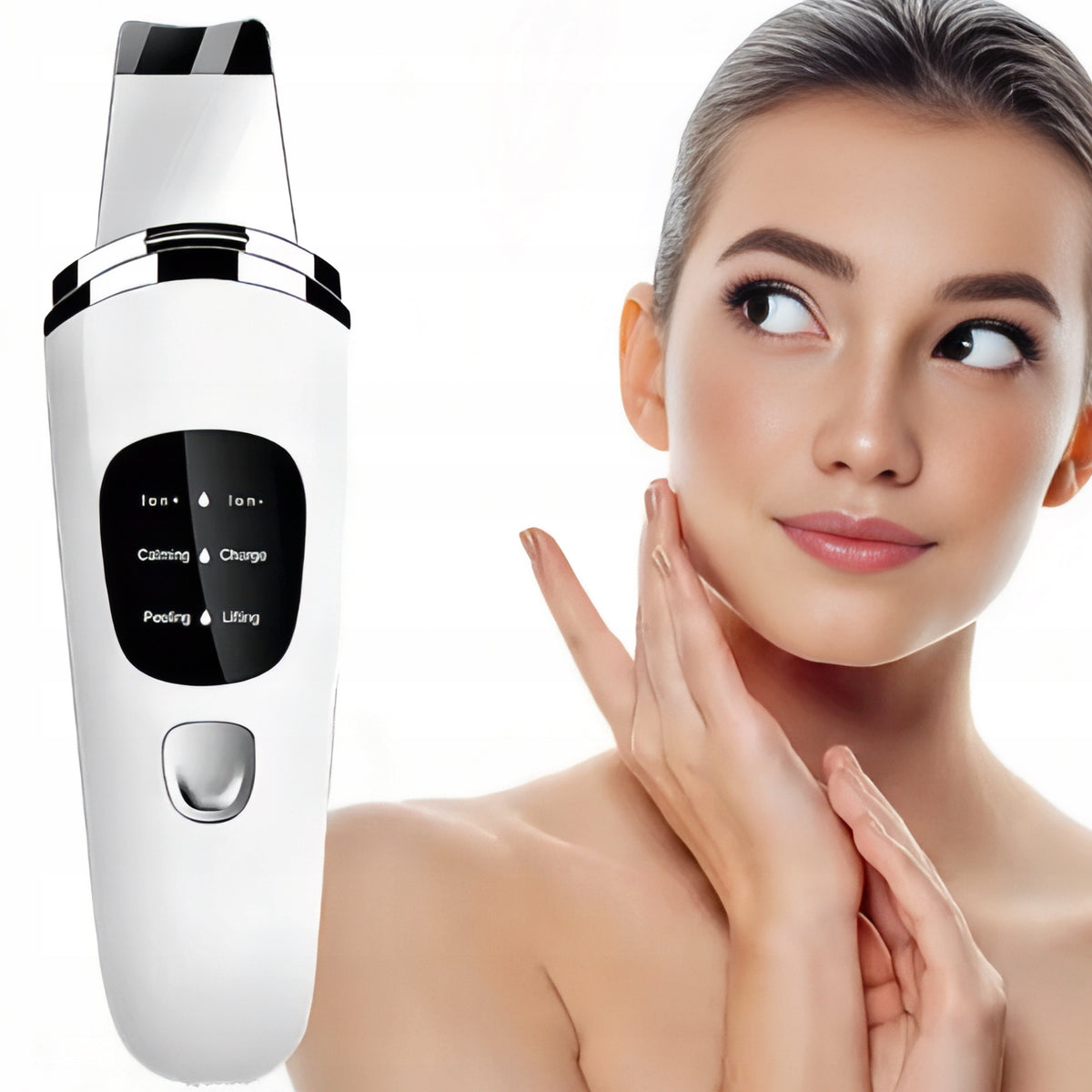 Cavitation Peeling Wireless Face Device Ultrasonic 5in1