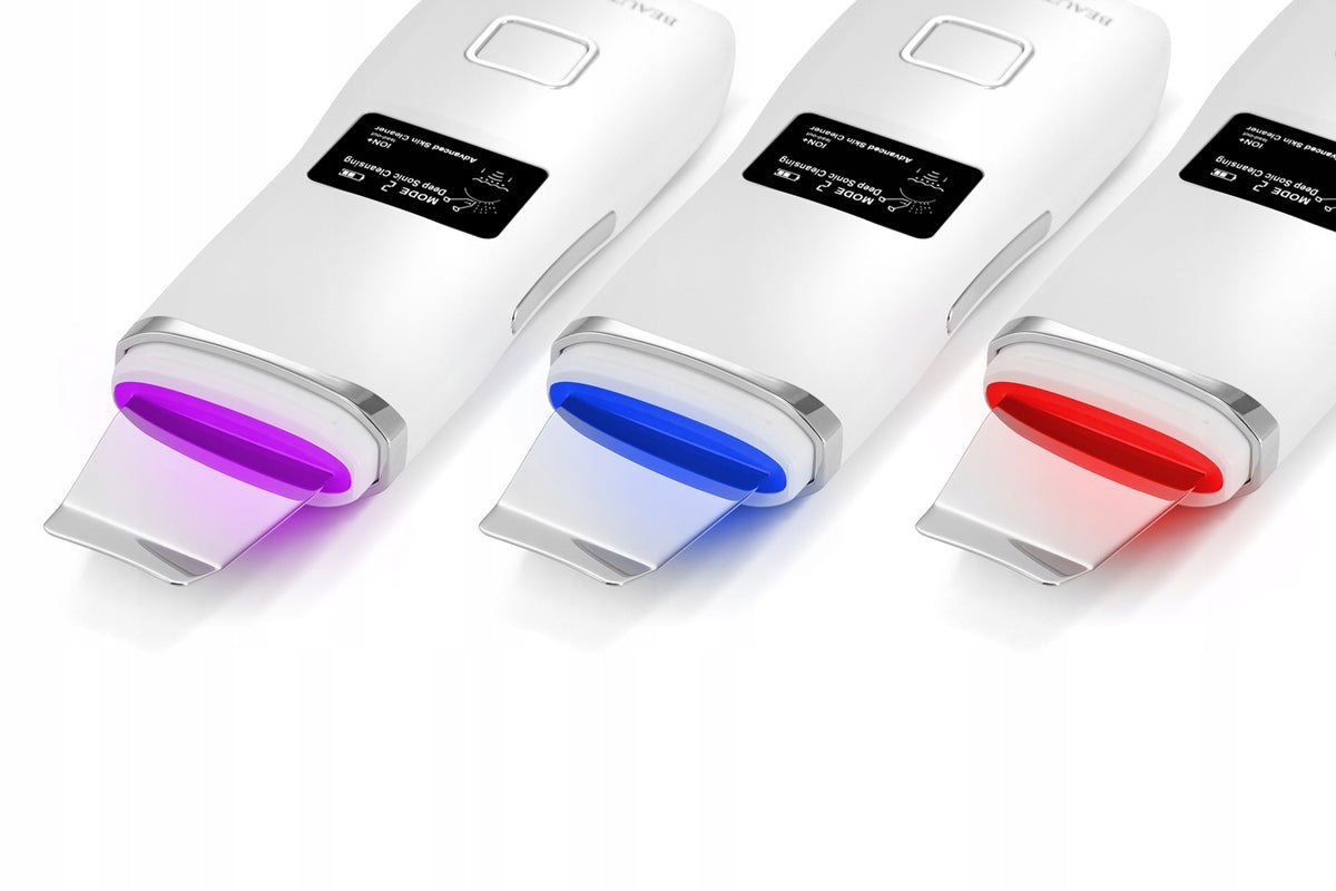 Cavitation peeling IONTOPHORESIS SONOPHORESIS LED LIGHT EMS LCD 5 MODES 7W Medical device no