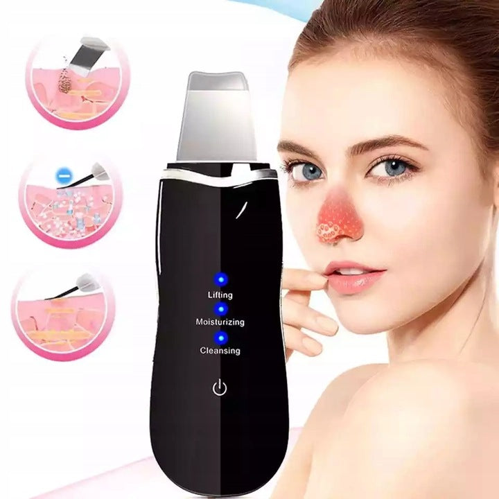 Cavitation peeling for face wireless ems iontophoresis massager blackhead Medical device no