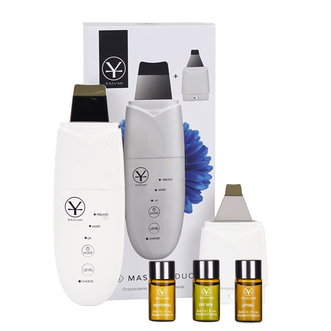 Cavitation peeling skin scrubber Cavitation - Massiro Duo + ampoule set