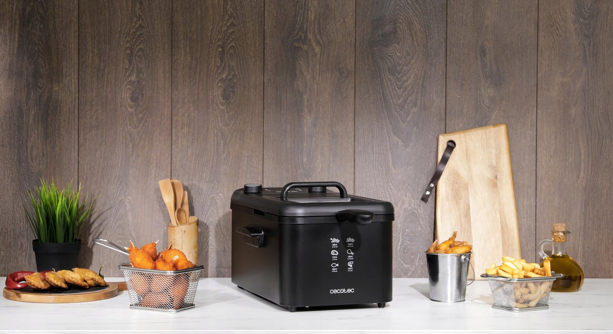 Cecotec Cecotec Cleanfry Infinity 3000 Black Fryer 2400W 3l Black Packaging status original