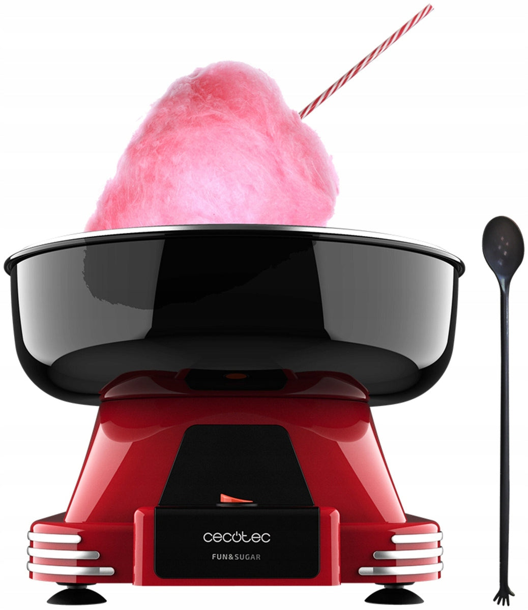 Cecotec Cotton Candy Machine Fun&Sugar 500W Red Black Packaging status original