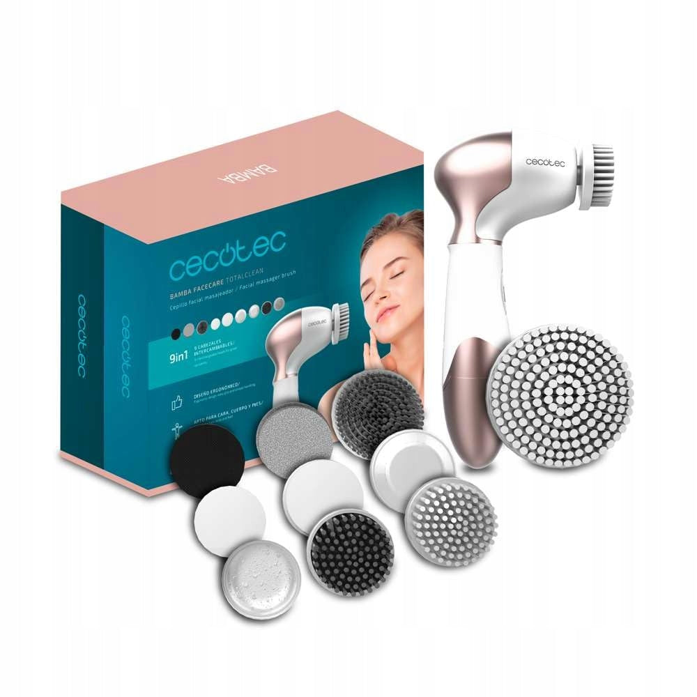 Cecotec Massager and Portatil Bamba FaceCare TotalClean.