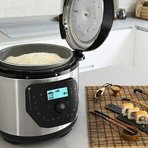 Cecotec Programmable pot Gm Model H Deluxe. Dominant color silver/gray