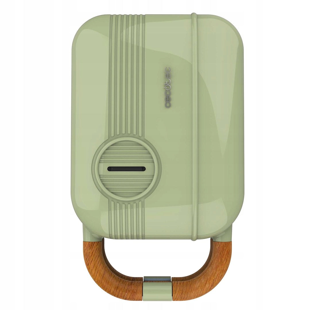 Cecotec Rock'nToast Retro One Green Electric Toaster For Kitchen Toasted Brand Cecotec