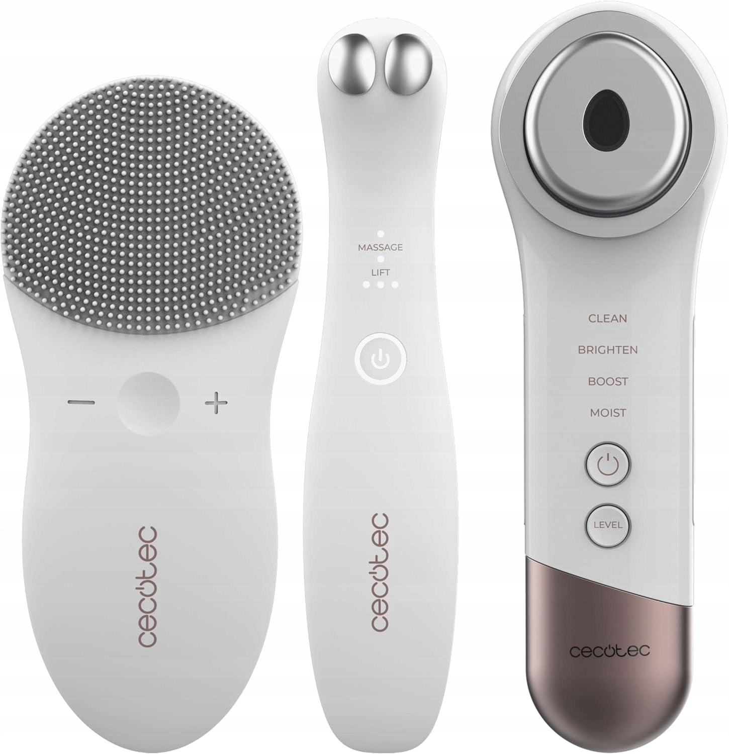 Cecotec SkinRoutine FaceCare Facial Care Kit 3 Devices