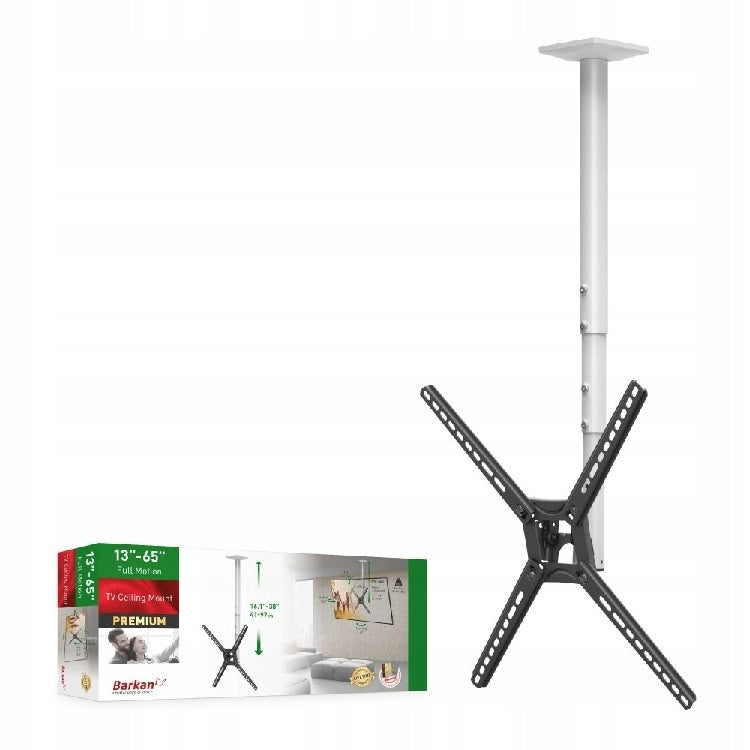 Ceiling Hanger Holder for TV 13"-65" Rotary Adjustable Barkan
