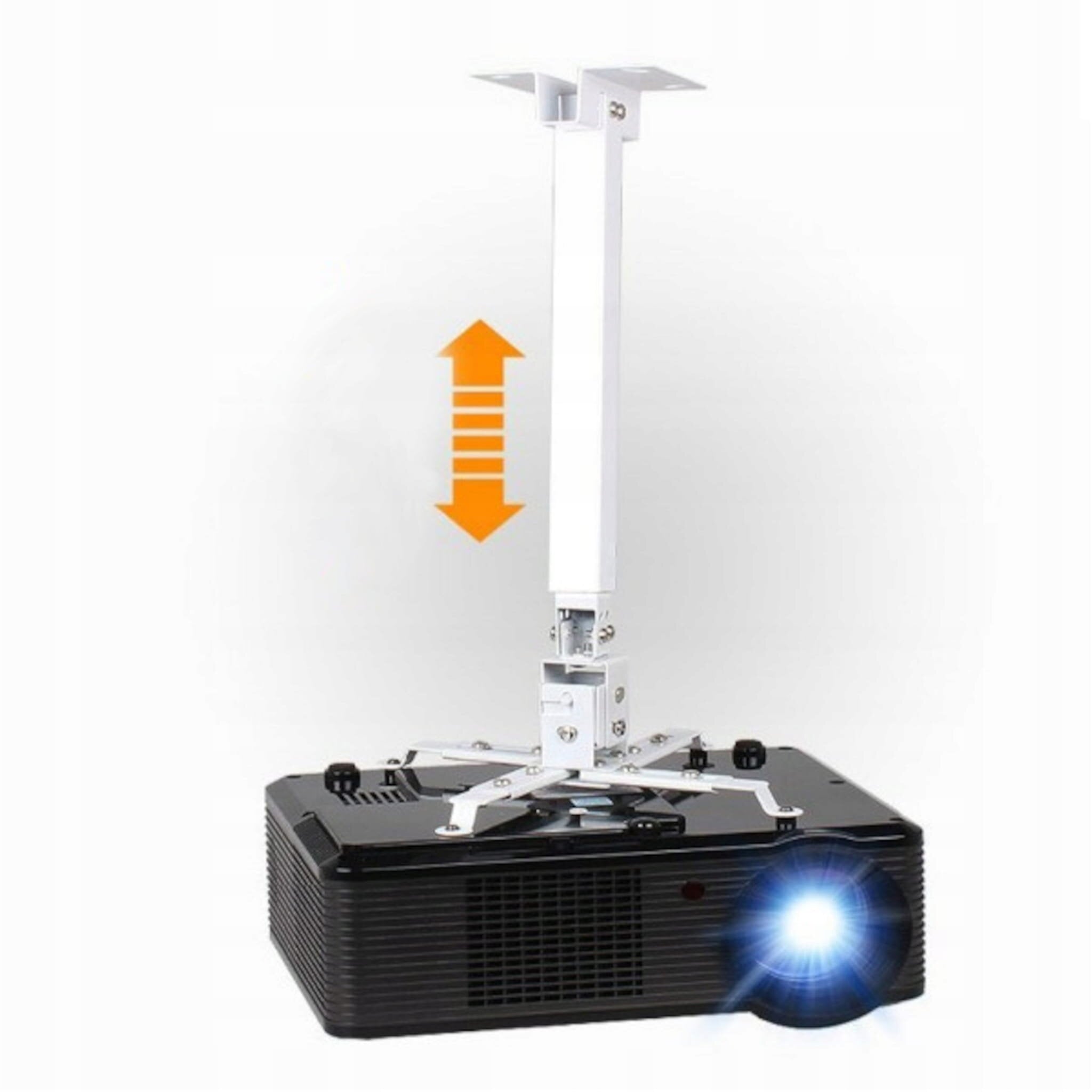 Ceiling and wall bracket ZENWIRE 1905839 Maximum load 25 kg White Manufacturer code UCHWYT do projektora rzutnik sufitowy ścienny