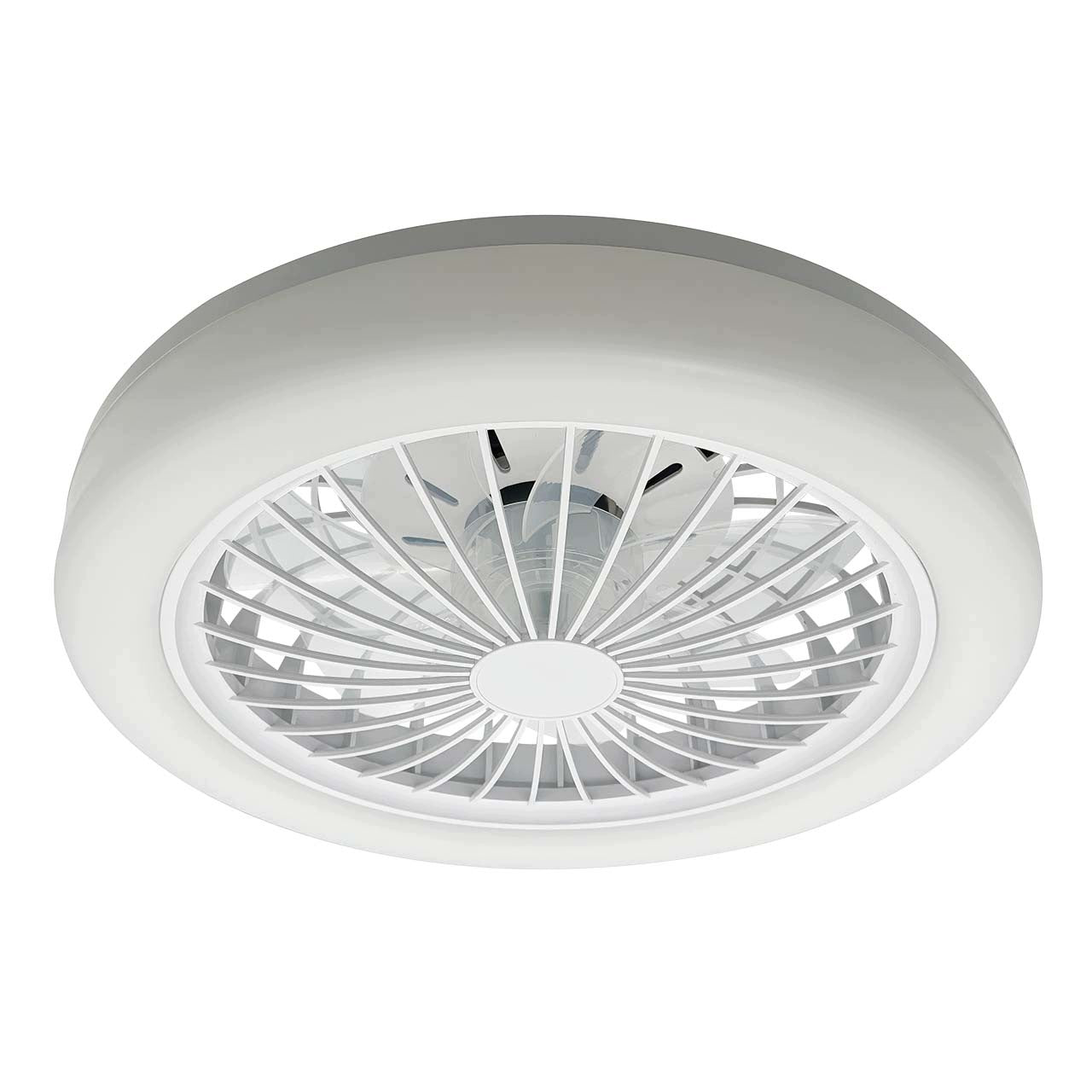 Ceiling fan with LED lamp plafond LED MAGIC RGB CCT memory remote control white Packaging status original
