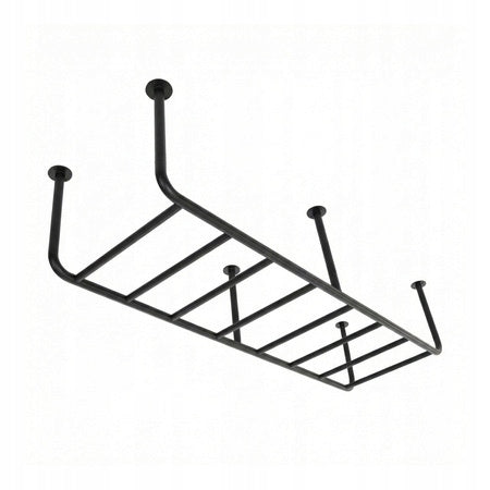 Ceiling gymnastic ladder SLIM black | metal | 200x40 cm | 100 kg Model Slim