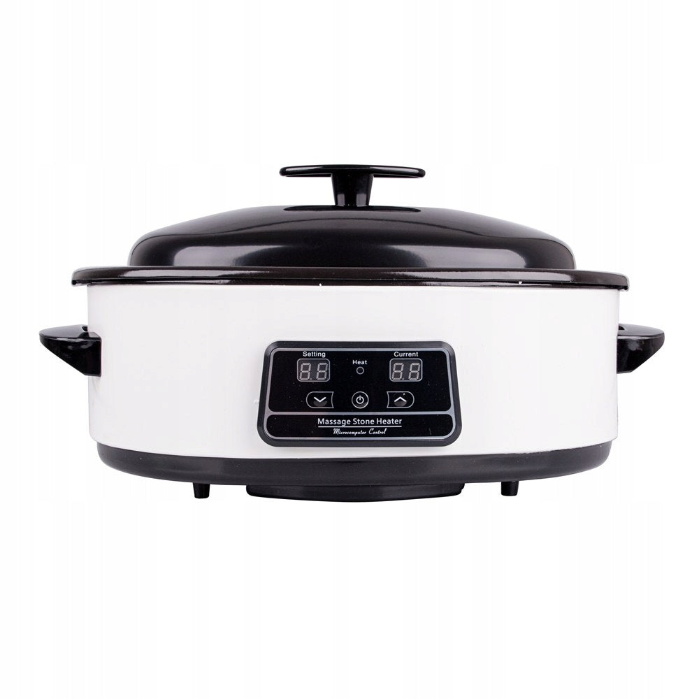 Central massage stone warmer inSPORTline River Stone PRO