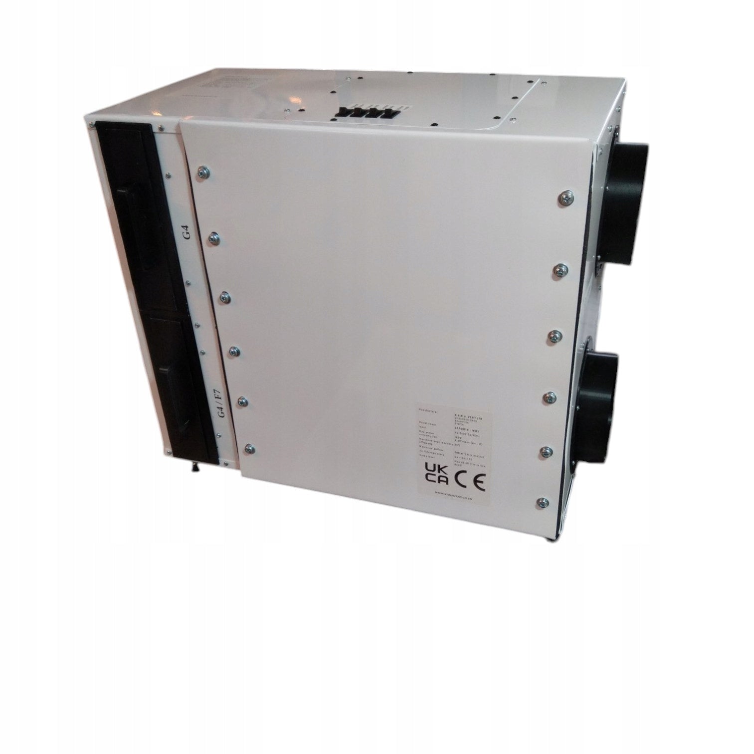 Centrala Rekuperator 350m3/h 95% - K.A.W.A. VENT CCF350H WIFI