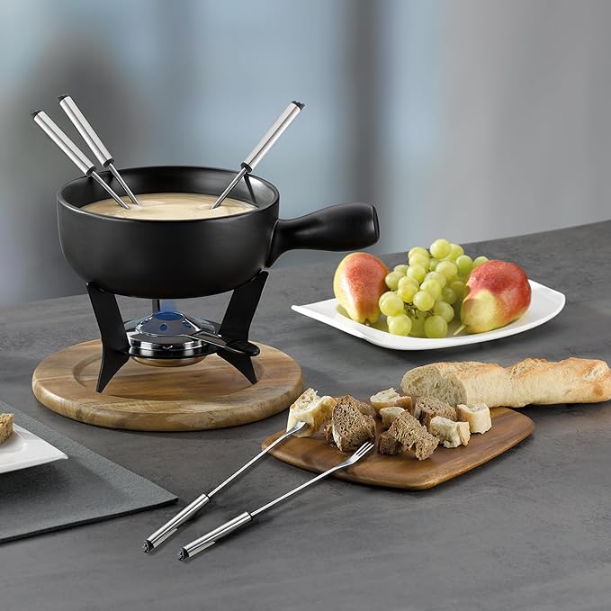 Ceramic Cheese Fondue Set KELA Country K3 Brand Kela