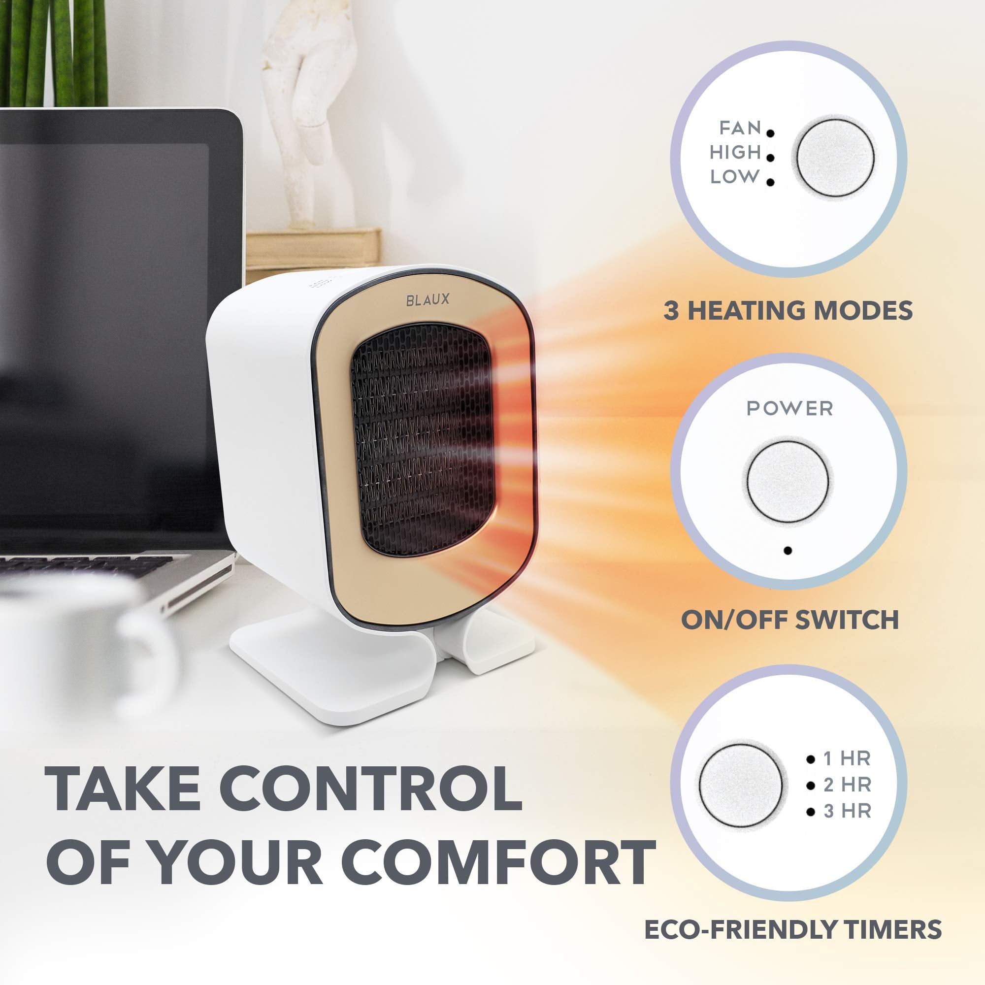 Ceramic Electric Heater Energy Efficient EAN (GTIN) 5907684162848