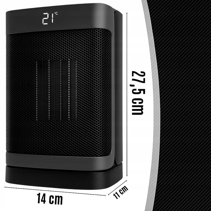 Ceramic Fan 1500w Electric Heater Timer Oscillation Remote Control EAN (GTIN) 5903855084292