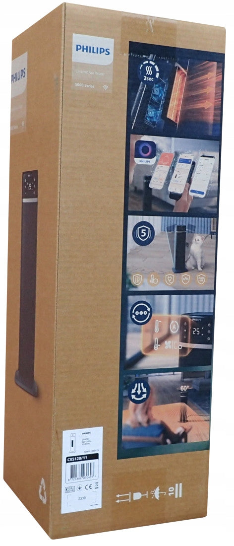 Ceramic Fan Heater Philips CX5120/11 2000W WiFi EAN (GTIN) 8720389030697