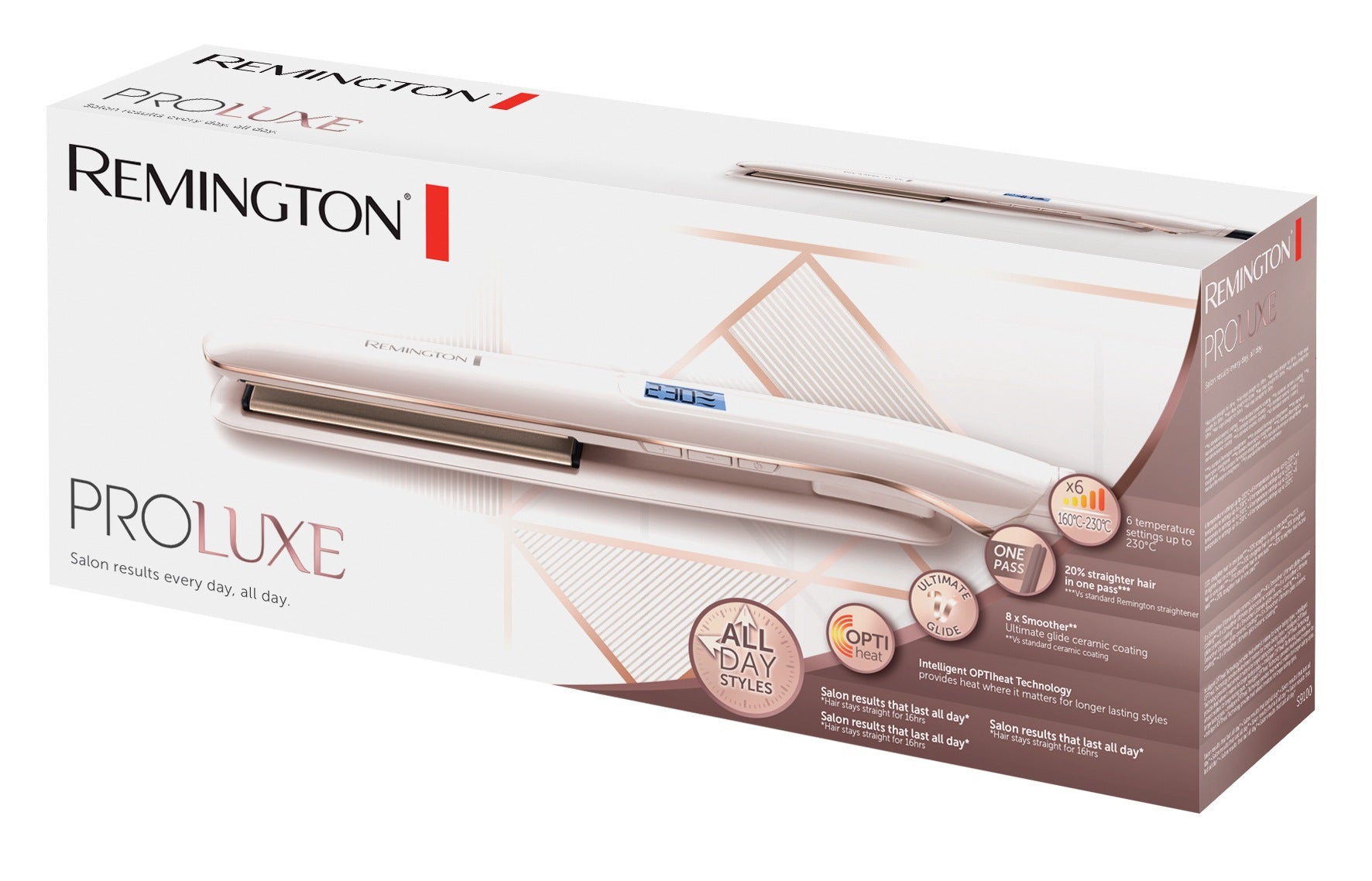Ceramic Straightener REMINGTON S9100 PROLuxe Manufacturer code S9100