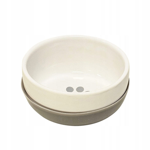 Ceramic bowl Nobby for dog "Sabit" with paw 2,00l Ø 20,5x9,0cm