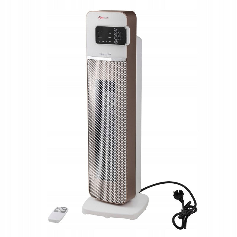 Ceramic column fan heater 2000W 2 gears / 4 modes remote control Packaging status original