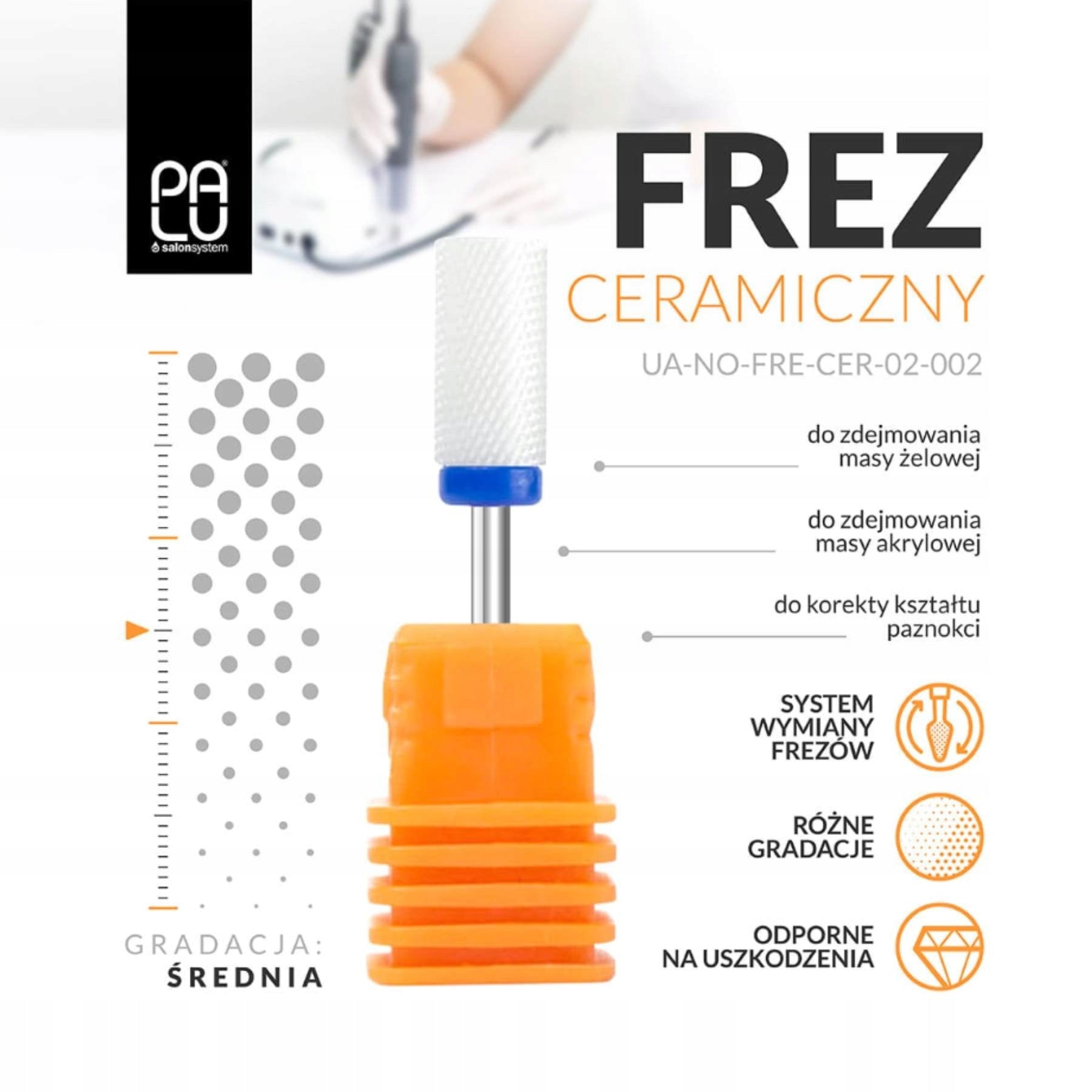 Ceramic cutter large roller blue M Z00424M0 Brand no brand