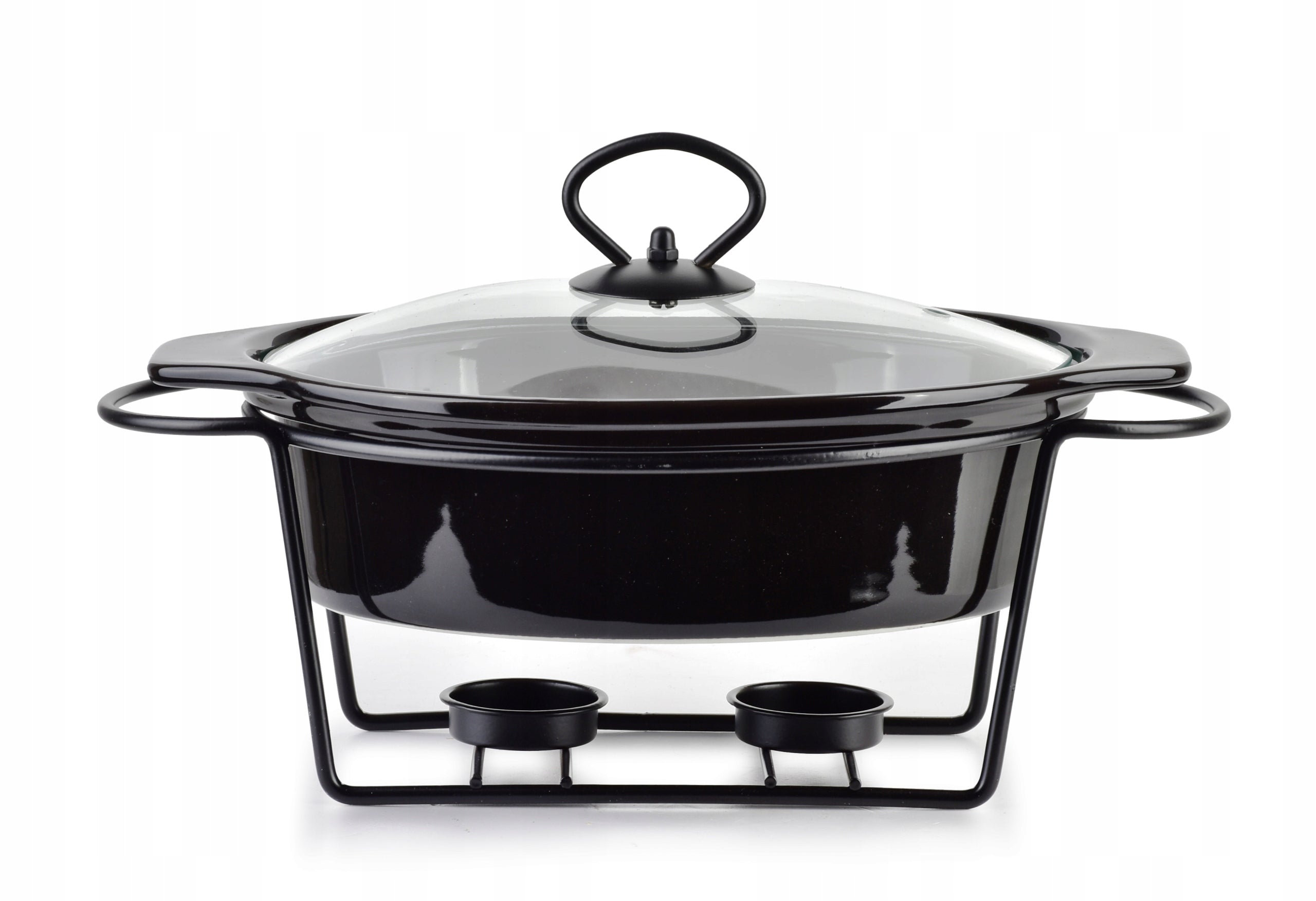 Ceramic dish 1,25 l with candle warmer