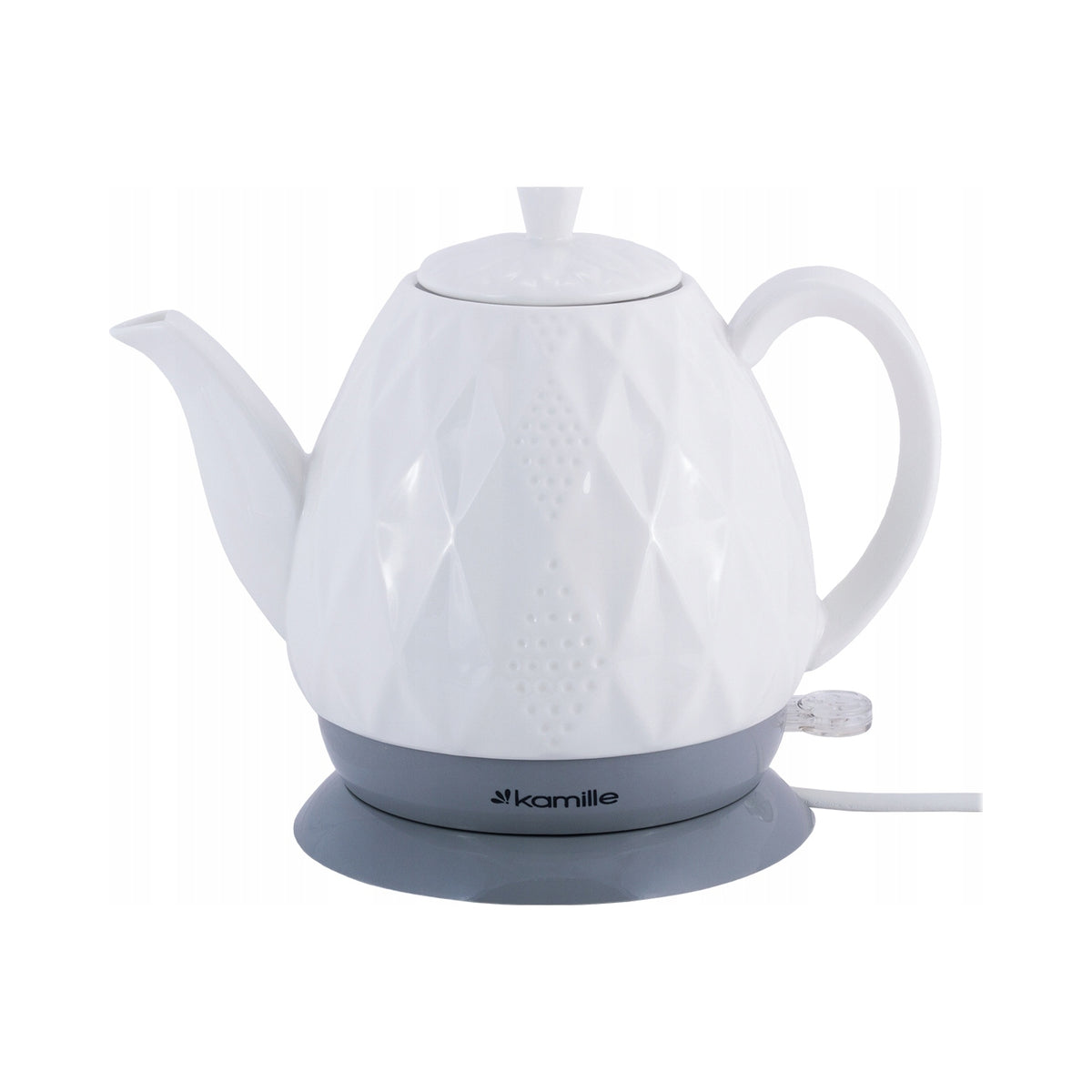 Ceramic electric kettle Kamille 1727 1200 W 1,5L white Packaging status original