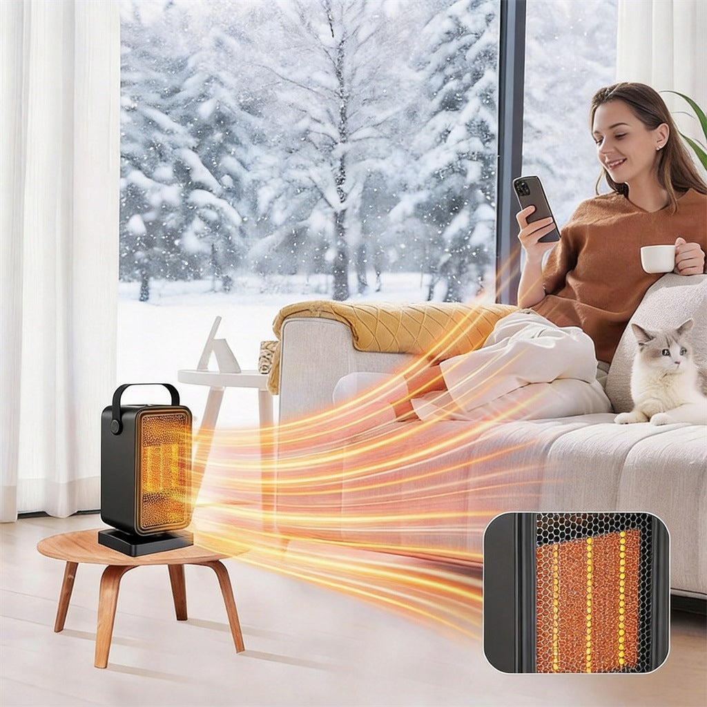 Ceramic fan 1200W apron electric heater with remote control Manufacturer code BEDEE