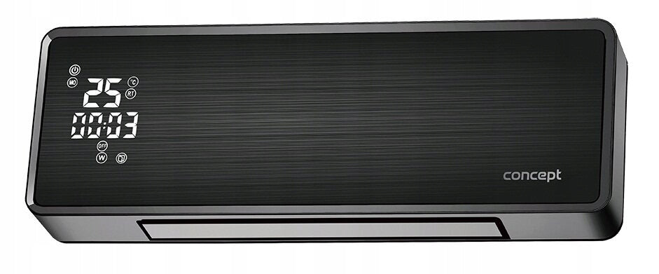 Ceramic radiator CONCEPT QH4001 Black Brand Concept